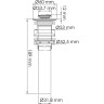 Донный клапан WASSERKRAFT A250