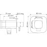 Подключение шланга WASSERKRAFT A328