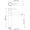 Смеситель для кухни WASSERKRAFT A8137